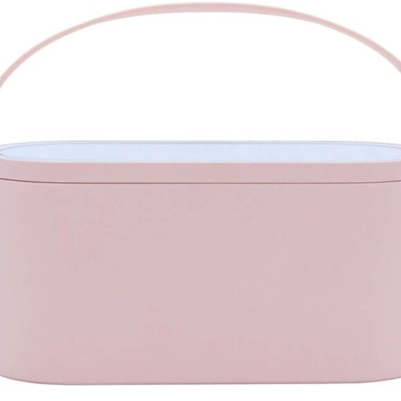 2025 Makeup Case with Mirror, Portable Cosmetics Box with LED Lighted Mirror - Picture 8 of 9